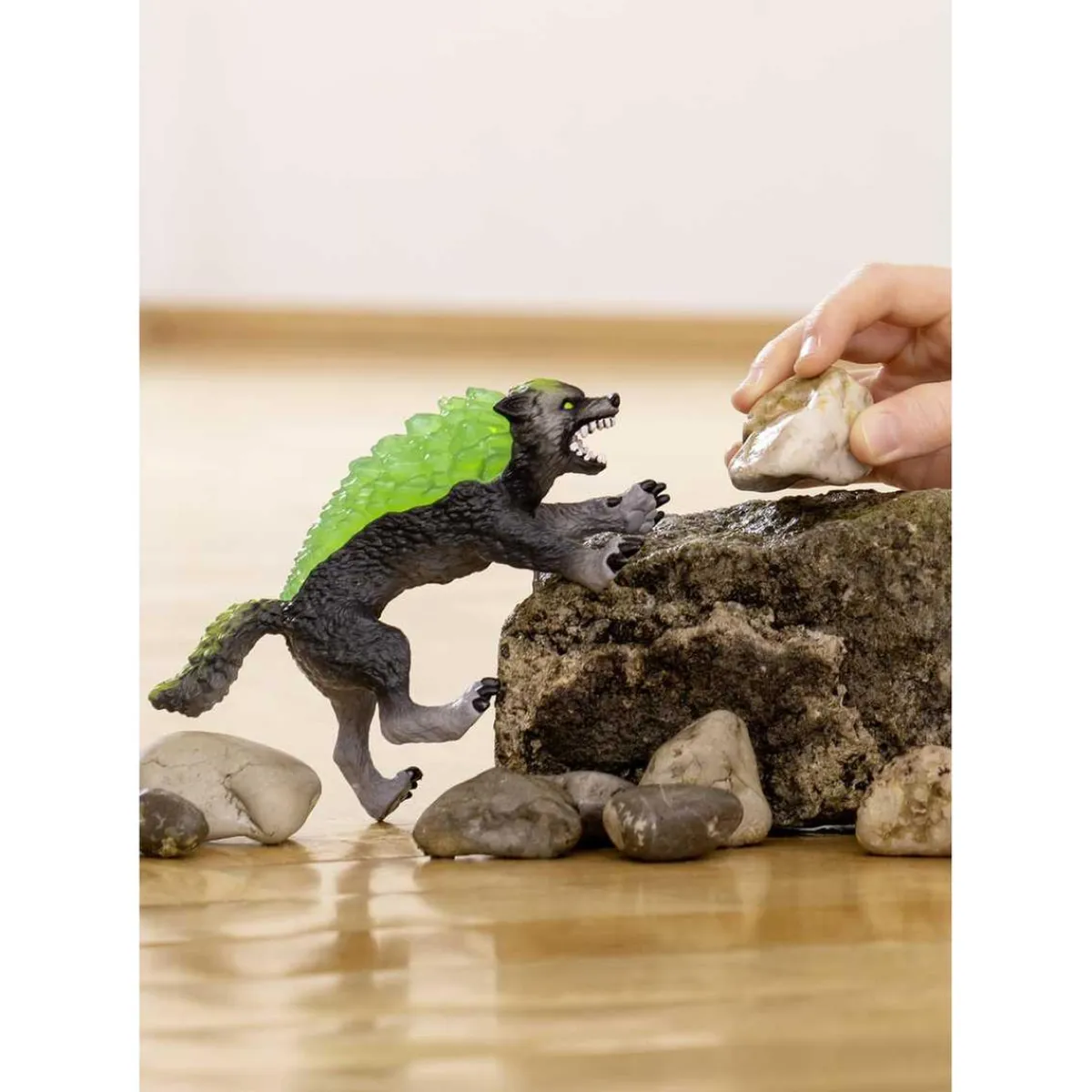 - Lobo de granito Eldrador Creatures figura de juguete ㅤ*SCHLEICH Discount