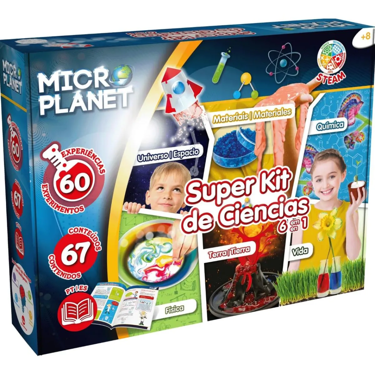 Online Science4you - Súper kit de ciencias 6 en 1 Steam