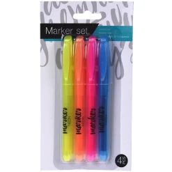 Set 4 boligrafos fluorescentes*TOYS "R" US New