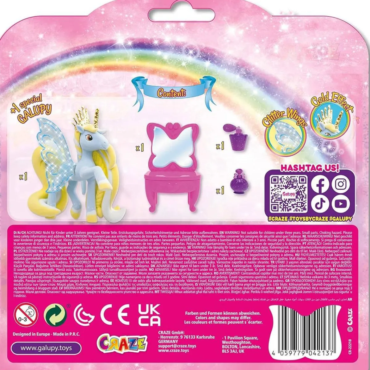 Set de belleza Unicornio*GALUPY Best