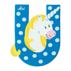 Best Sevi - Letra U con unicornio (varios colores) Estilo De Vida
