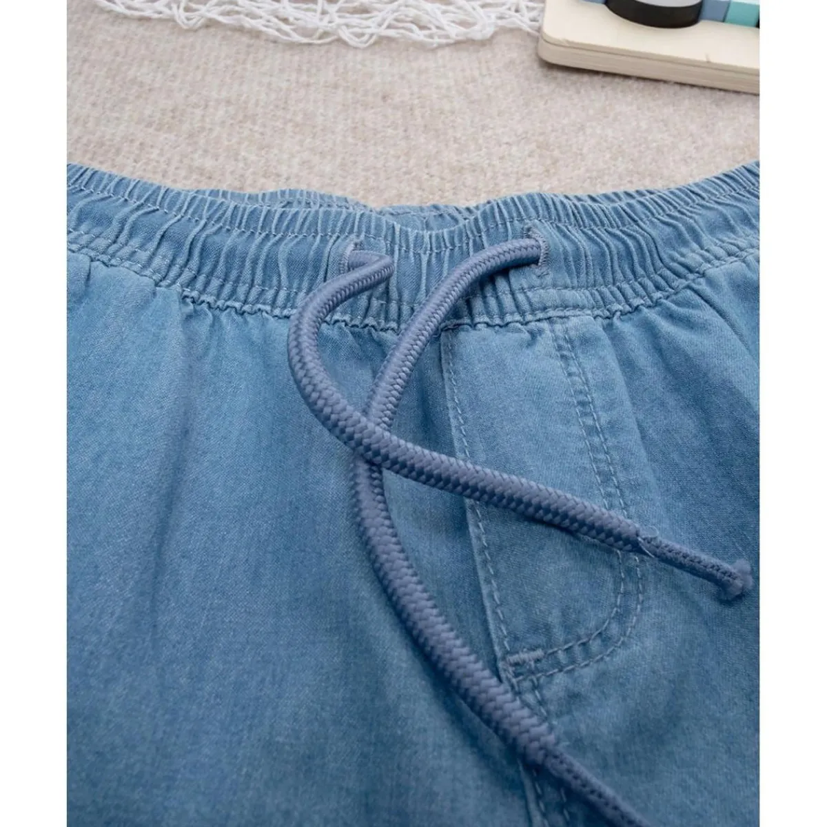 Sale Short bimbo vaquero claro Niño 2-10 Años·Vaqueros, Pantalones Y Petos|Niño·Niño 2-10 Años