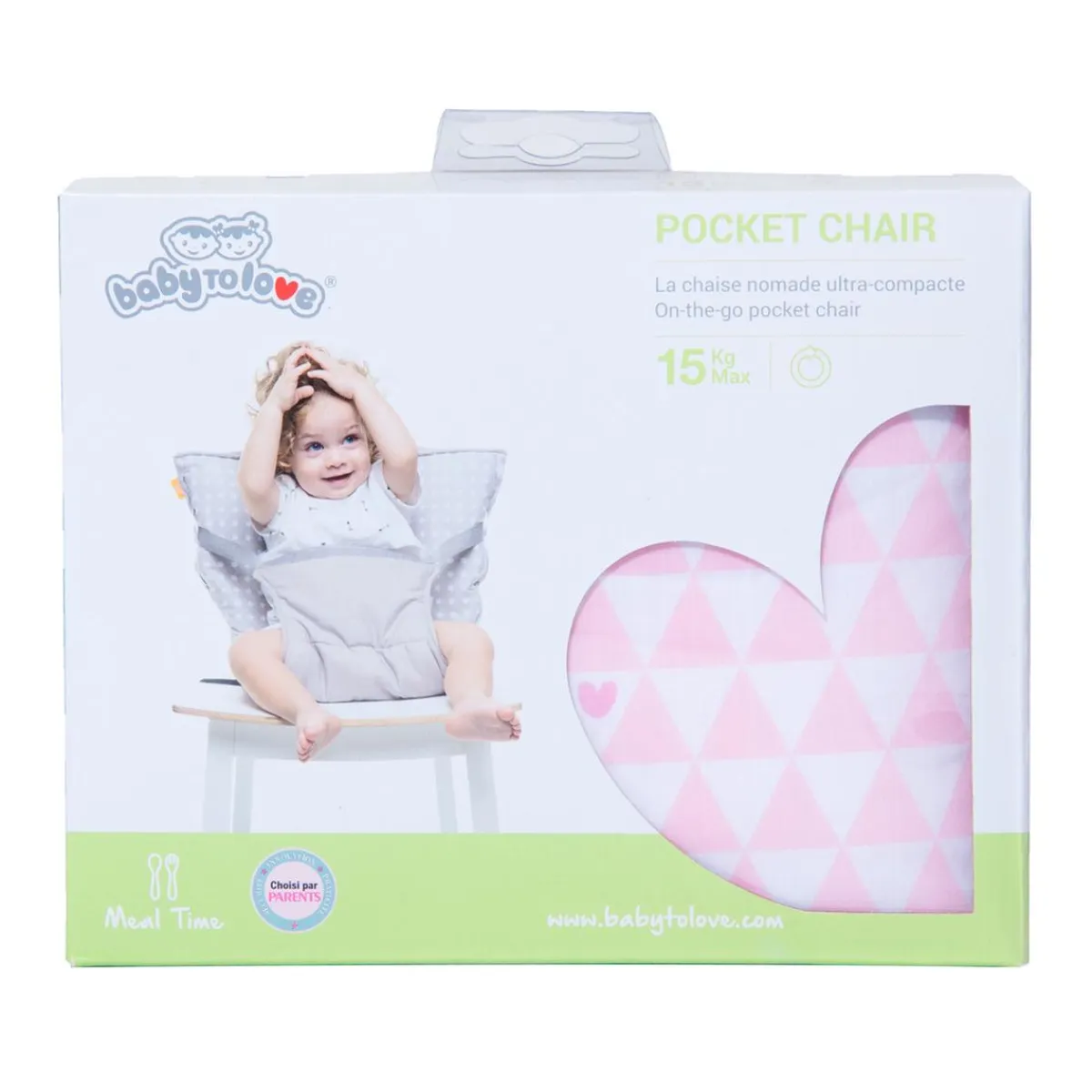 Clearance Silla Nómada - Pink Heart Tronas·Tronas Bebe