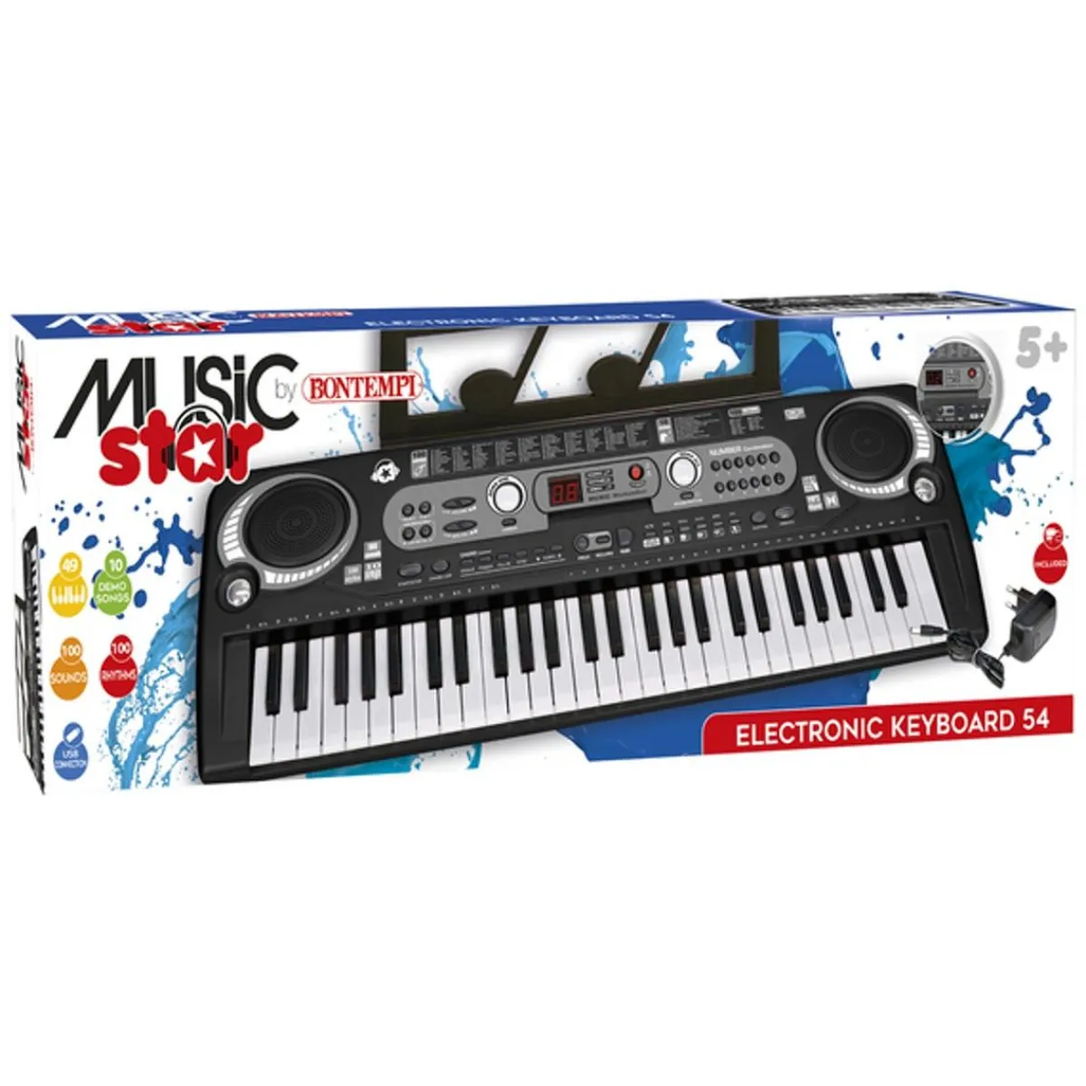 Sintetizador de teclado 54 teclas USB ㅤ*MUSICSTAR Best