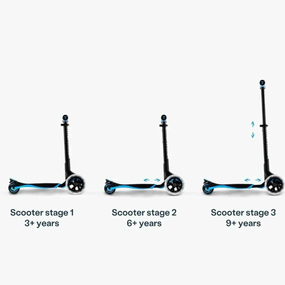 Clearance Xtend Scooter Blue Motos Y Triciclos
