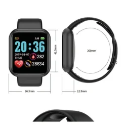 Smartwatch Reloj inteligente L8 Gris Negro*KLACK EUROPE Clearance