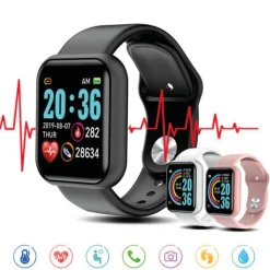 Smartwatch Reloj inteligente L8 Gris Negro*KLACK EUROPE Clearance
