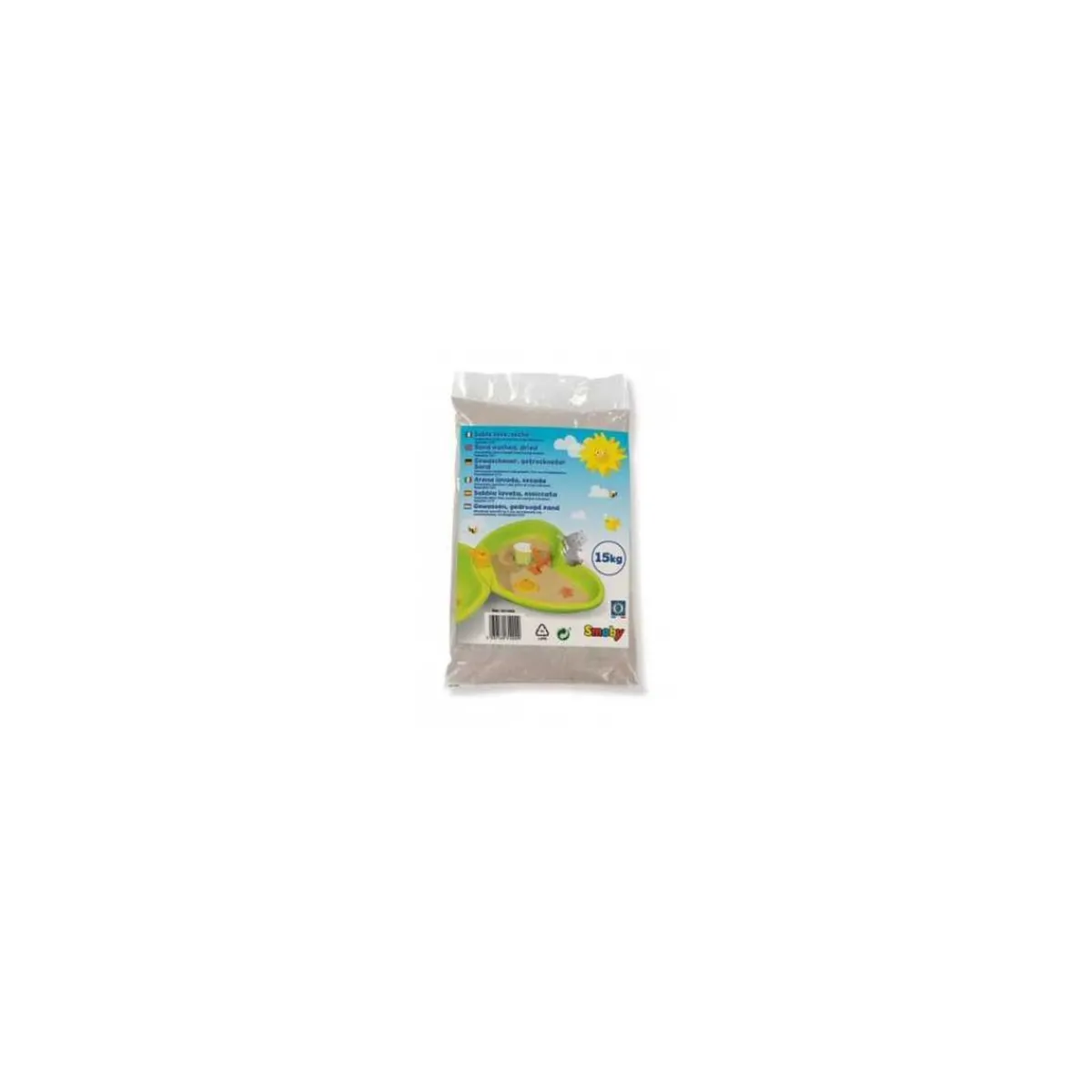 - Bolsa de arena fina 15kg para areneros, lavada y seca ㅤ*SMOBY Clearance