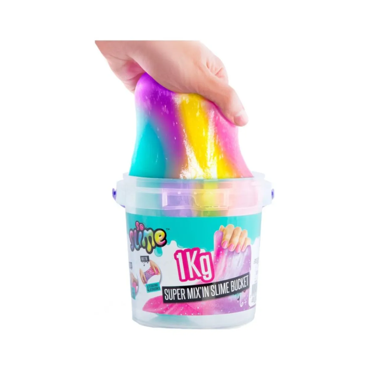 Sale So Slime - Cubo slime con decoraciones (varios colores) Arte Y Manualidades