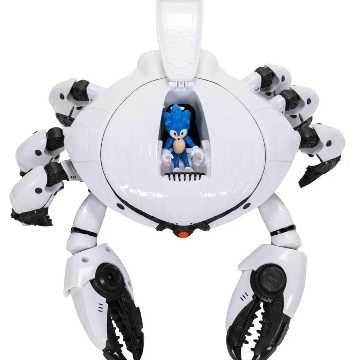 Sonic - Figura Mega Cangrejo Mecánico Deluxe Figuras De Acción