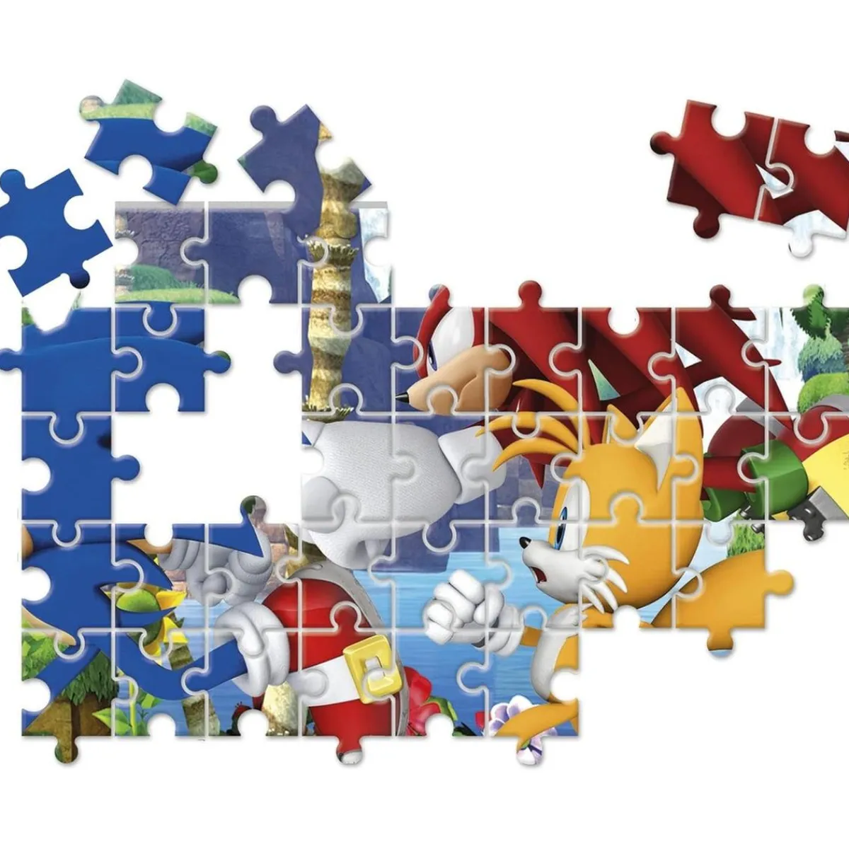 Discount Sonic - Puzzles 10 en 1 Supercolor Juegos Y Puzzles