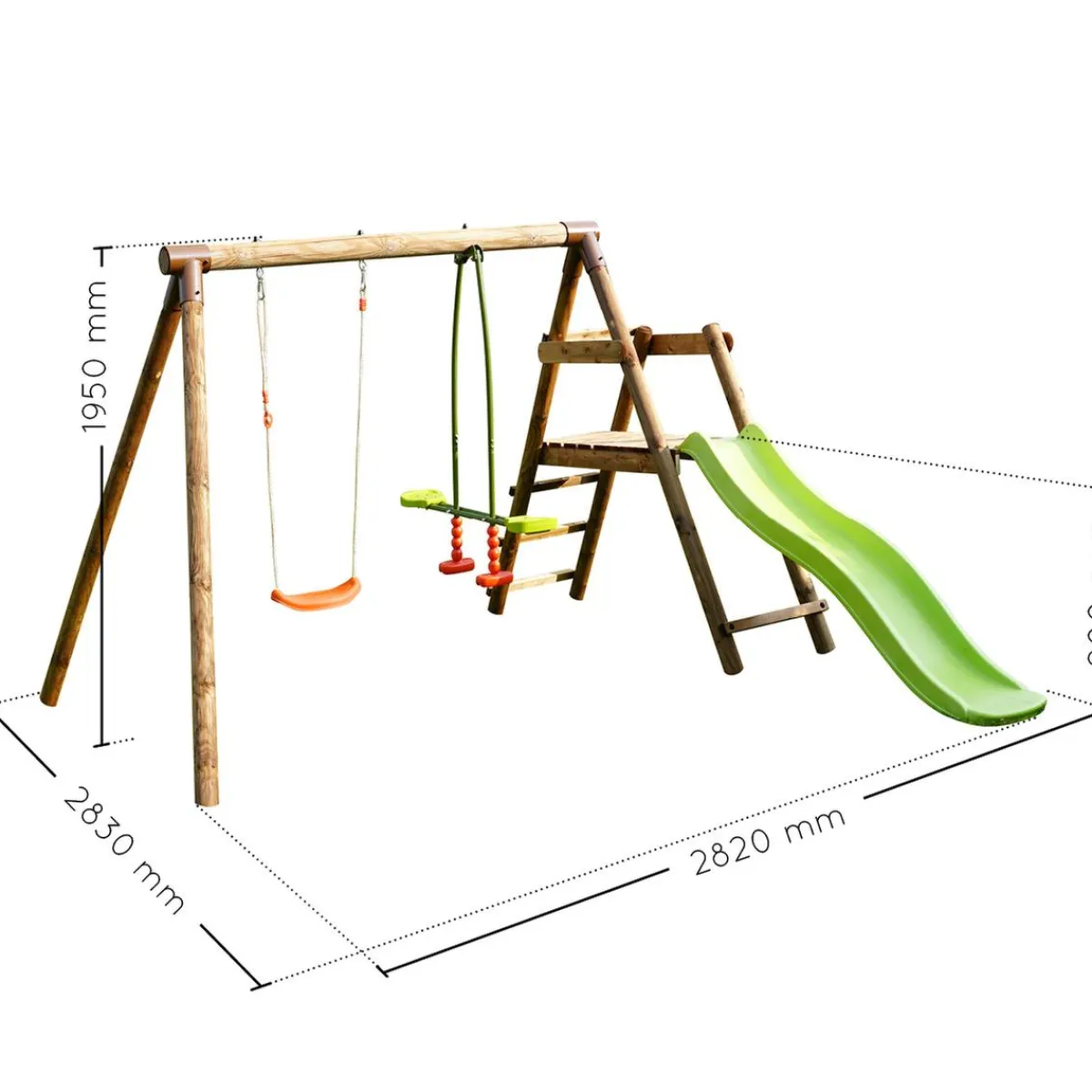 - Columpio de madera Menthe*SOULET Outlet