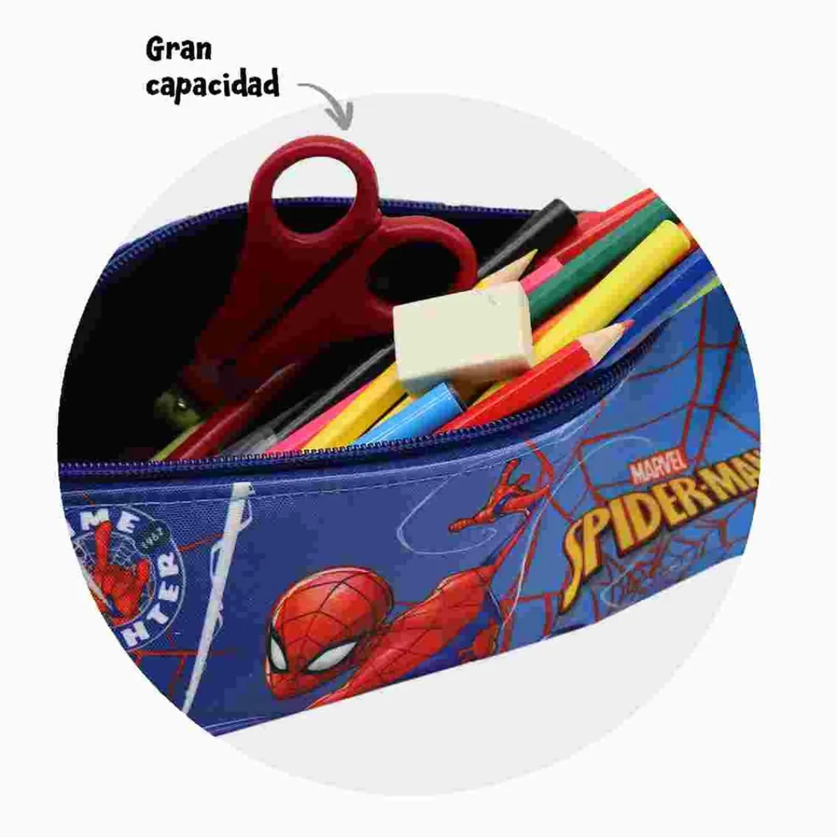 - Portatodo redondo*SPIDERMAN New