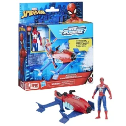 Hot Spider-man - Set vehículo y figura Web Splashers (varios modelos) Figuras De Acción