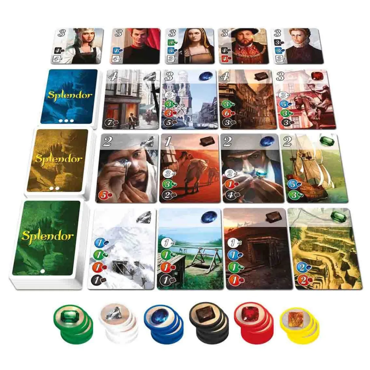 Splendor - Juego de Mesa Friki Zone|Juegos Y Puzzles