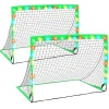 Sportnow - Juego de 2 porterías de fútbol*Outsunny