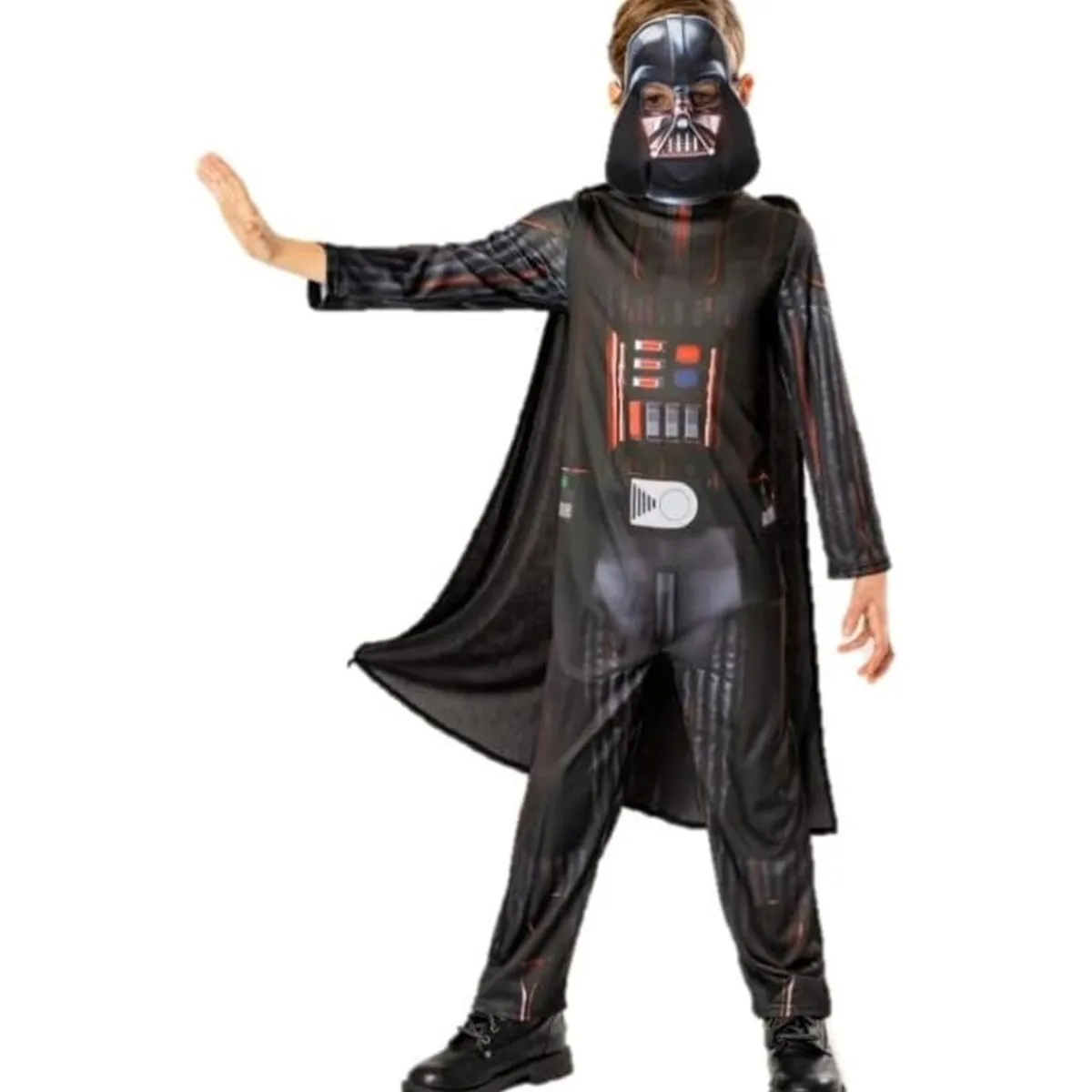 Star Wars - Disfraz ecológico Darth Vader 7-8 años (117-128 cm)*RUBIE'S Hot