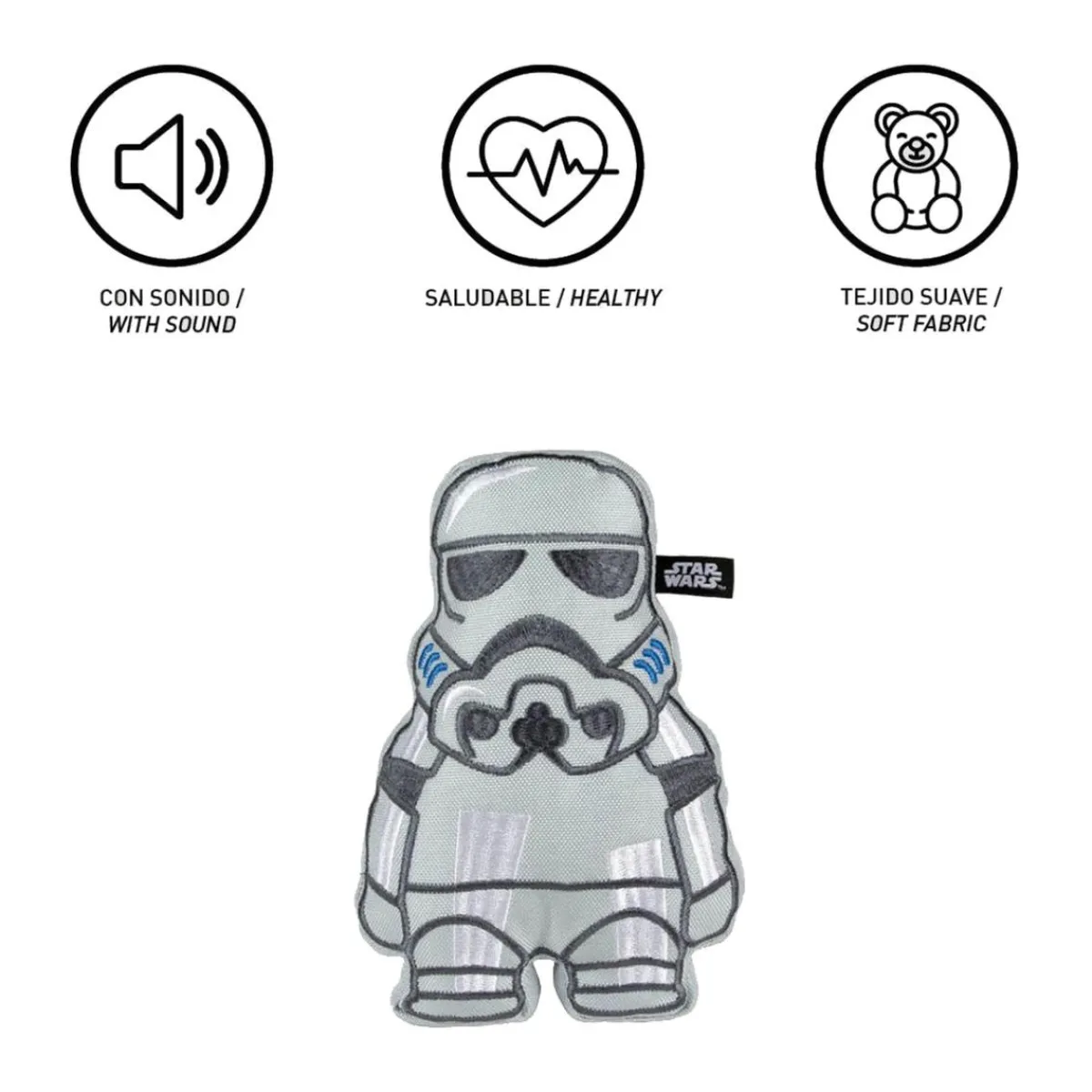 Star Wars - Soldado Imperial - Peluche para perros*ARTESANIA CERDÁ Best