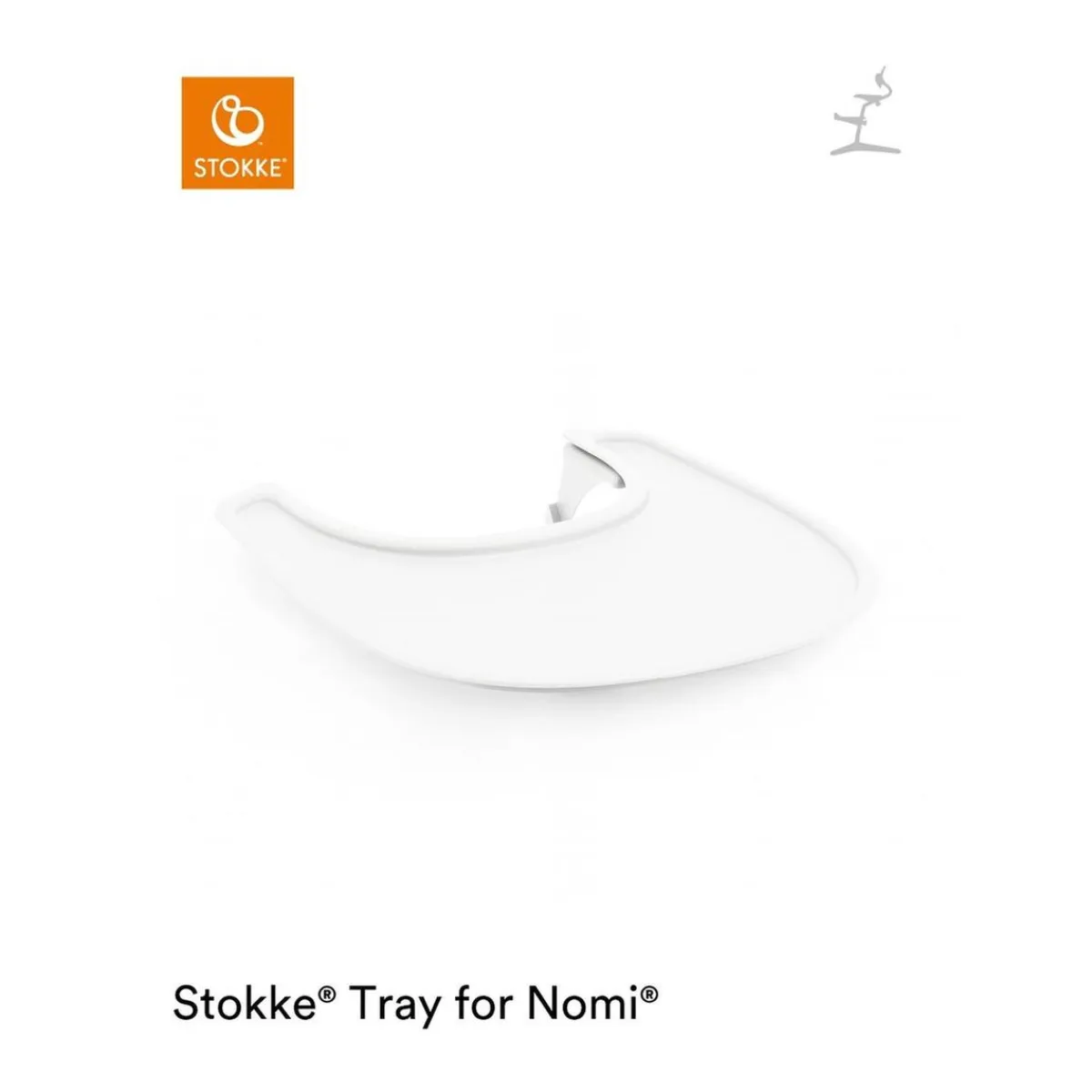 - Bandeja blanca Nomi Tronas·Accesorios Tronas