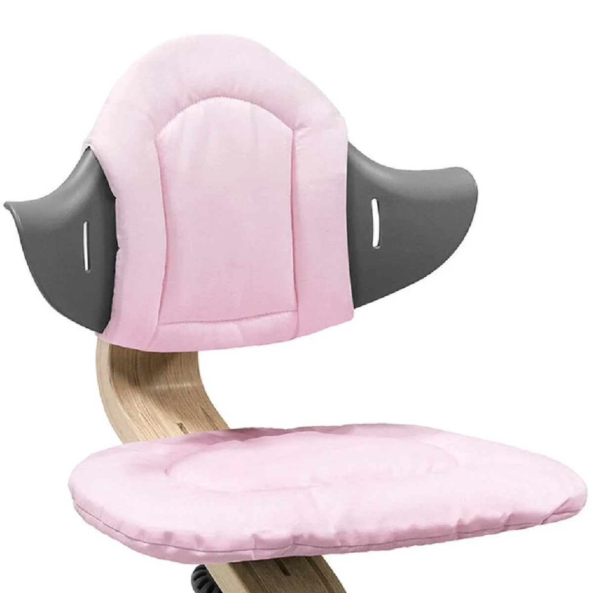 Clearance - Cojín reversible para trona Nomi - Gris/Rosa Tronas·Accesorios Tronas