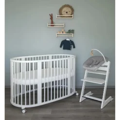 Clearance - Cuna Sleepi v3 Blanco Descanso·Cunas