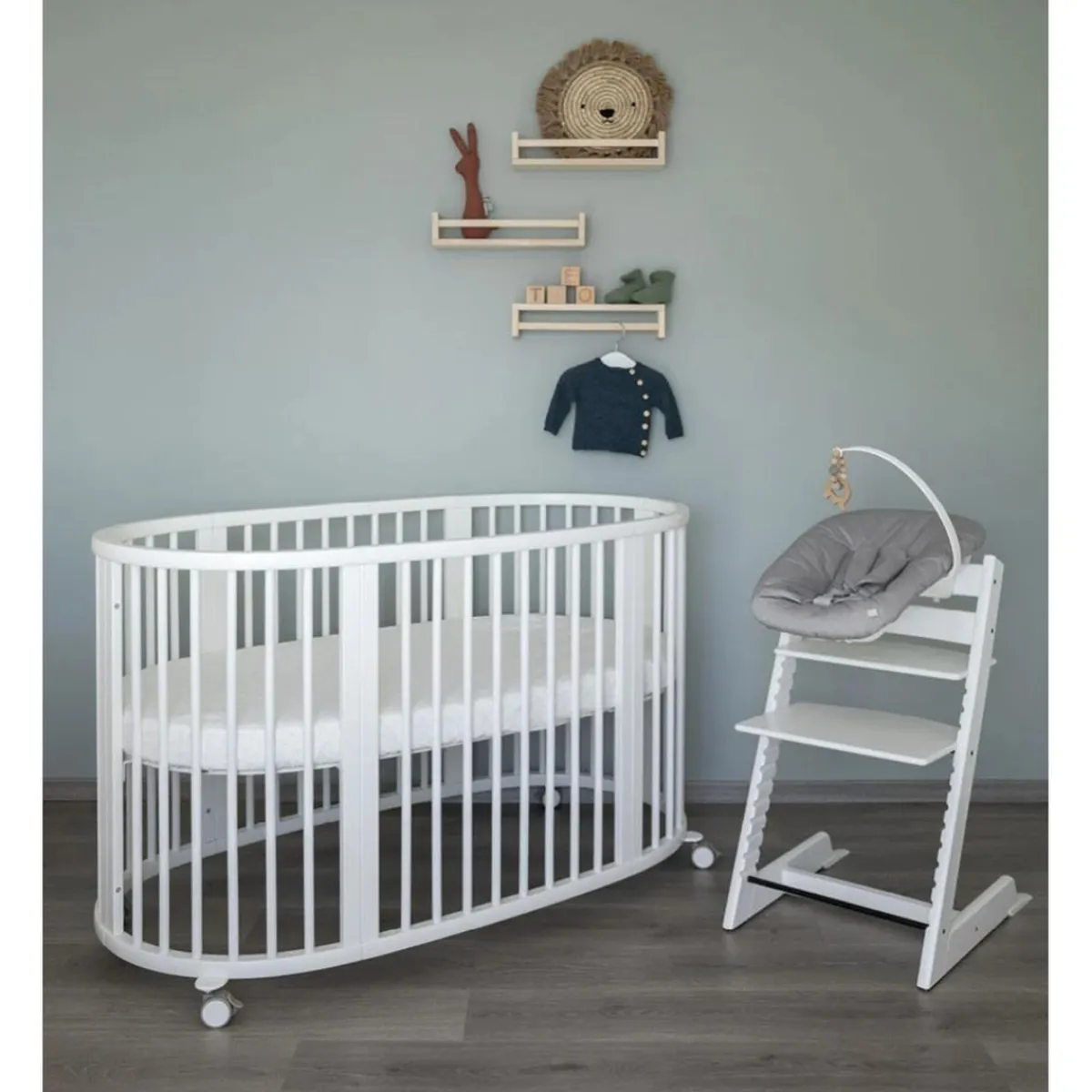 Clearance - Cuna Sleepi v3 Blanco Descanso·Cunas