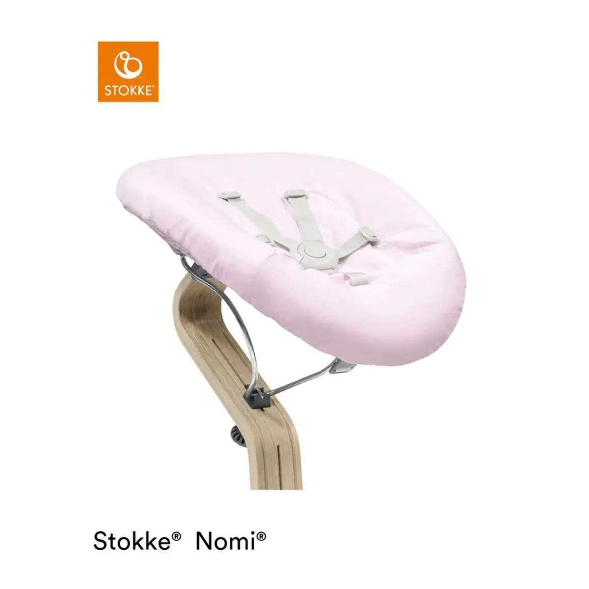 Best - Newborn set para silla Nomi gris/rosa Tronas·Accesorios Tronas
