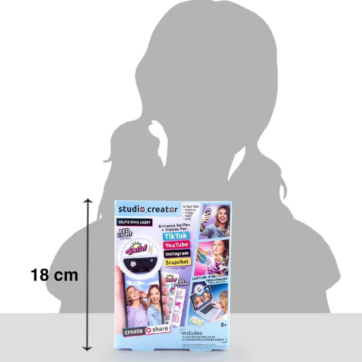 Studio Creator - Anillo de luz LED para selfies*CANAL TOYS Clearance