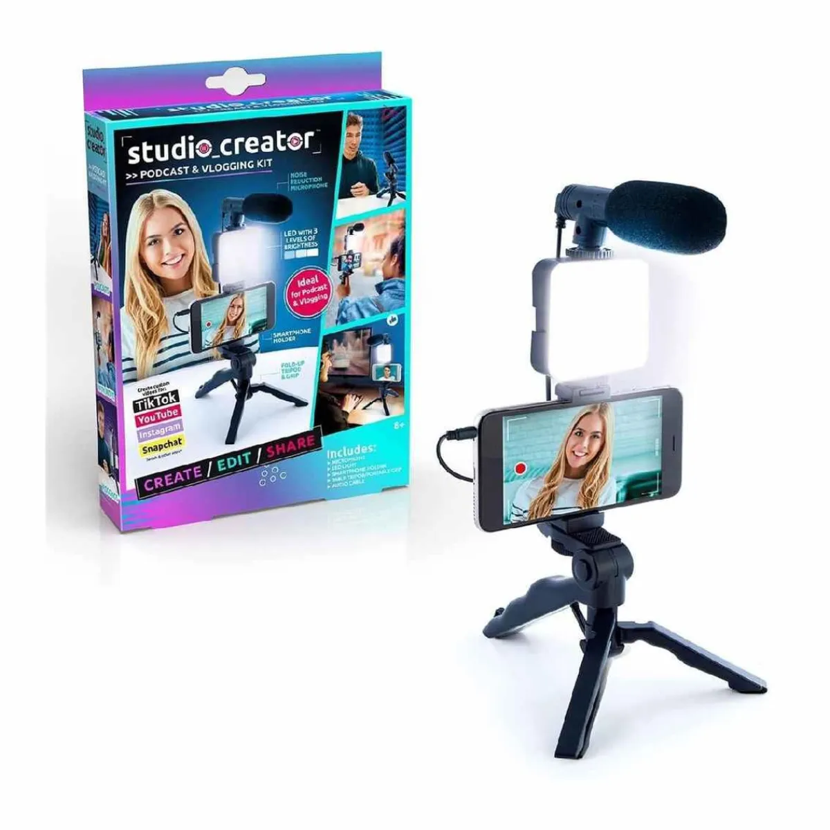 Studio Creator - Kit Podcast y Vlogging*CANAL TOYS Clearance