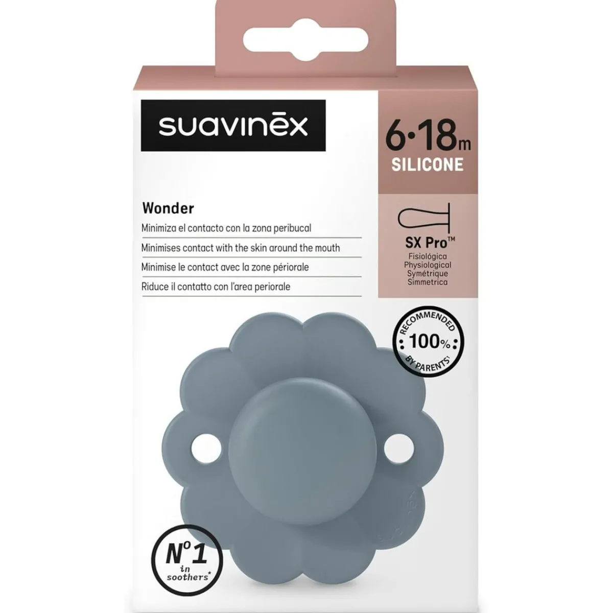 Outlet - Chupete Wonder Blue 6-18M Biberones Y Chupetes·Chupetes