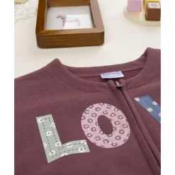 New Sudadera de niña rosa con estampado Love Niña·Niña 2-10 Años|Niña 2-10 Años·Jerséis Y Sudaderas