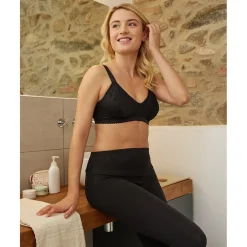Clearance Sujetador de lactancia negro con estampado de lunares Íntimo Y Noche·Sujetadores Lactancia|Premamá·Íntimo Y Noche