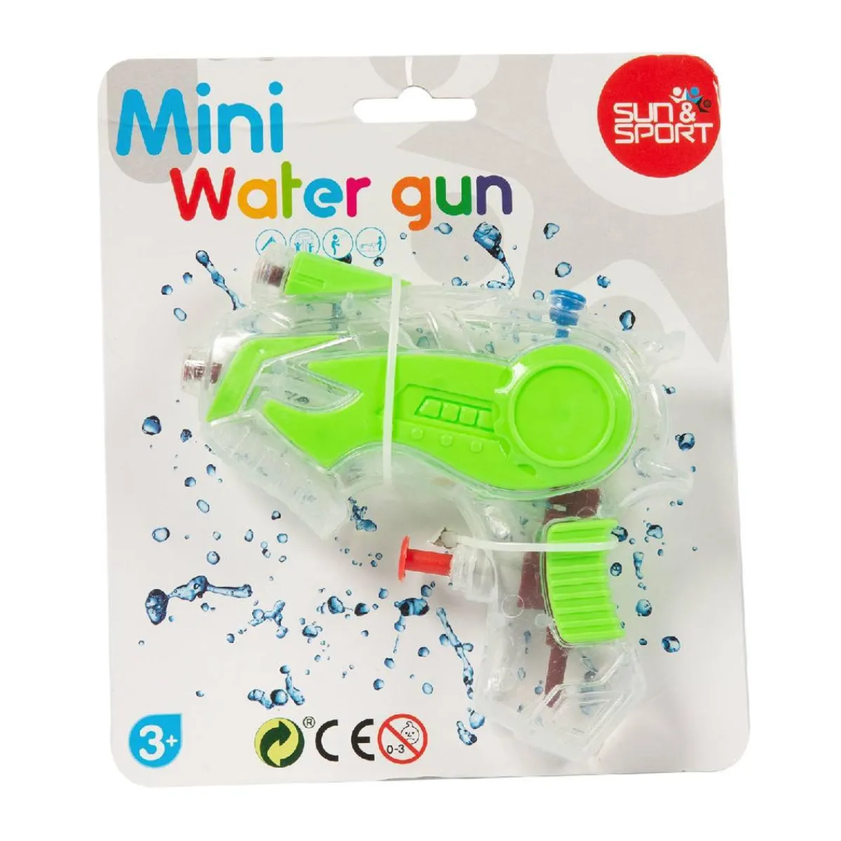 Hot Sun & Sport - Mini pistola de agua (varios colores) Juguetes De Verano