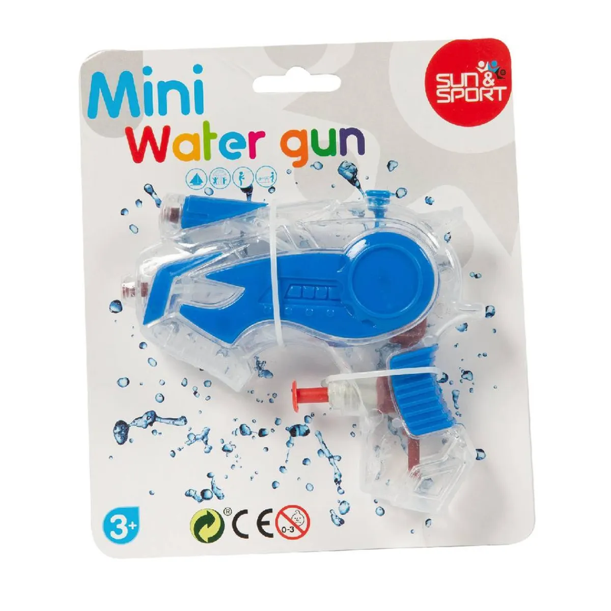 Hot Sun & Sport - Mini pistola de agua (varios colores) Juguetes De Verano