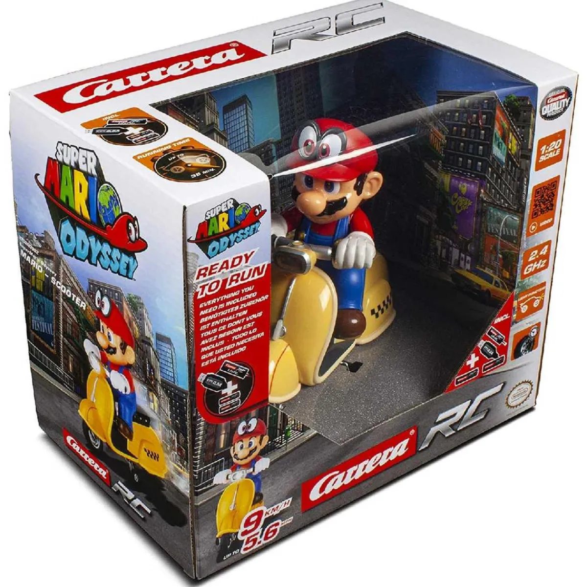 Super Mario - Radiocontrol Scooter Super Mario Odyssey*CARRERA New