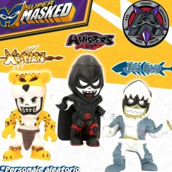 Super Masked - Figura de acción elástica con sonido (varios modelos)*COLOR BABY Hot