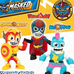 Super Masked - Figura de acción elástica con sonido (varios modelos)*COLOR BABY Hot