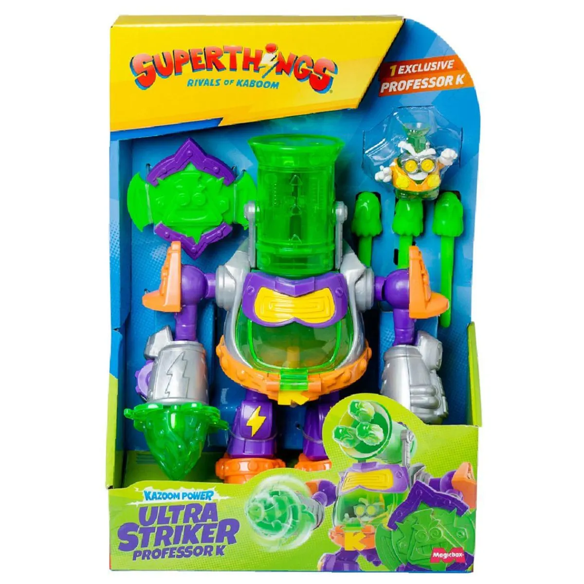 Outlet SuperThings - Kazoom Power Ultra Striker - Professor K Figuras De Acción