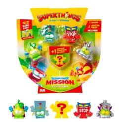 Hot SuperThings - Kazoom Power Mission - Pack de 5 (varios modelos) Figuras De Acción