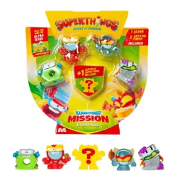 Hot SuperThings - Kazoom Power Mission - Pack de 5 (varios modelos) Figuras De Acción