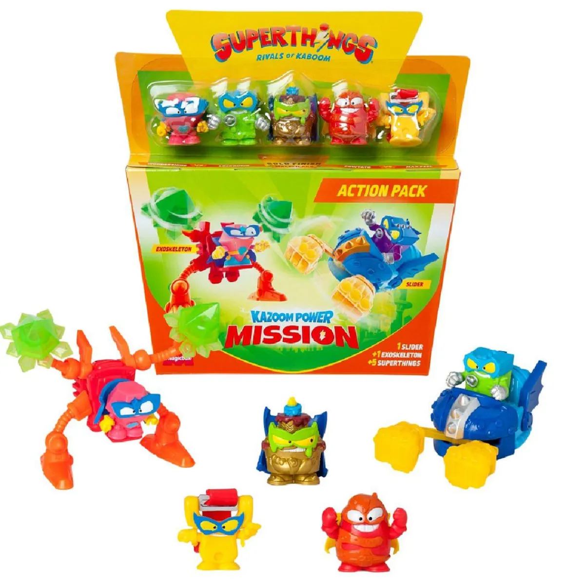 Best SuperThings - Kazoom Power Mission - Action pack (varios modelos) Figuras De Acción