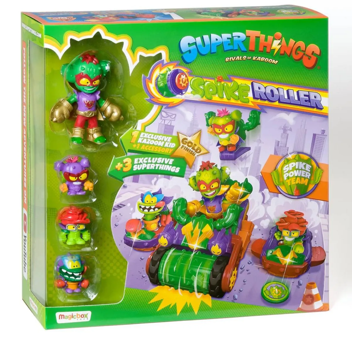 Clearance Superthings - Playset Vehículo Pincho Figuras De Acción