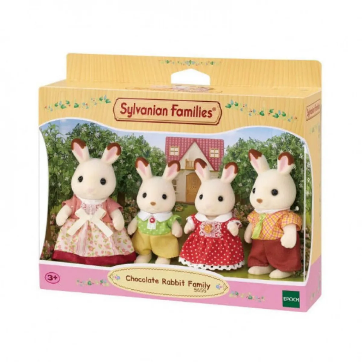 Sale - Familia Conejo Chocolate Coleccionables Y Mini Mundos