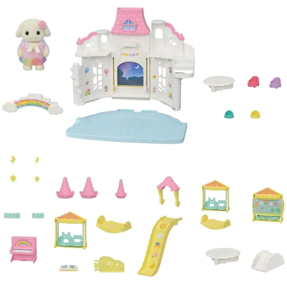 Discount Sylvanian Families - Guardería del Castillo Soleado ㅤ Coleccionables Y Mini Mundos