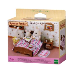 Sylvanian Families - Set de accesorio cama semi-doble para muñecas Sylvanian Families ㅤ*EPOCH PARA IMAGINAR S.L. New