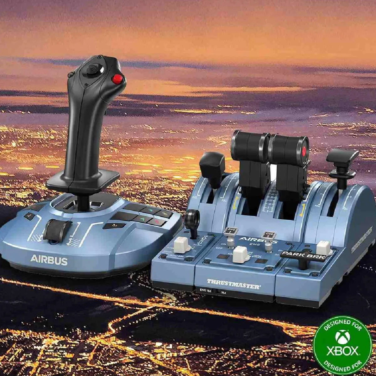 Thrustmaster - TCA Quadrant Add-On Airbus Edition - PC*TOYS "R" US Hot