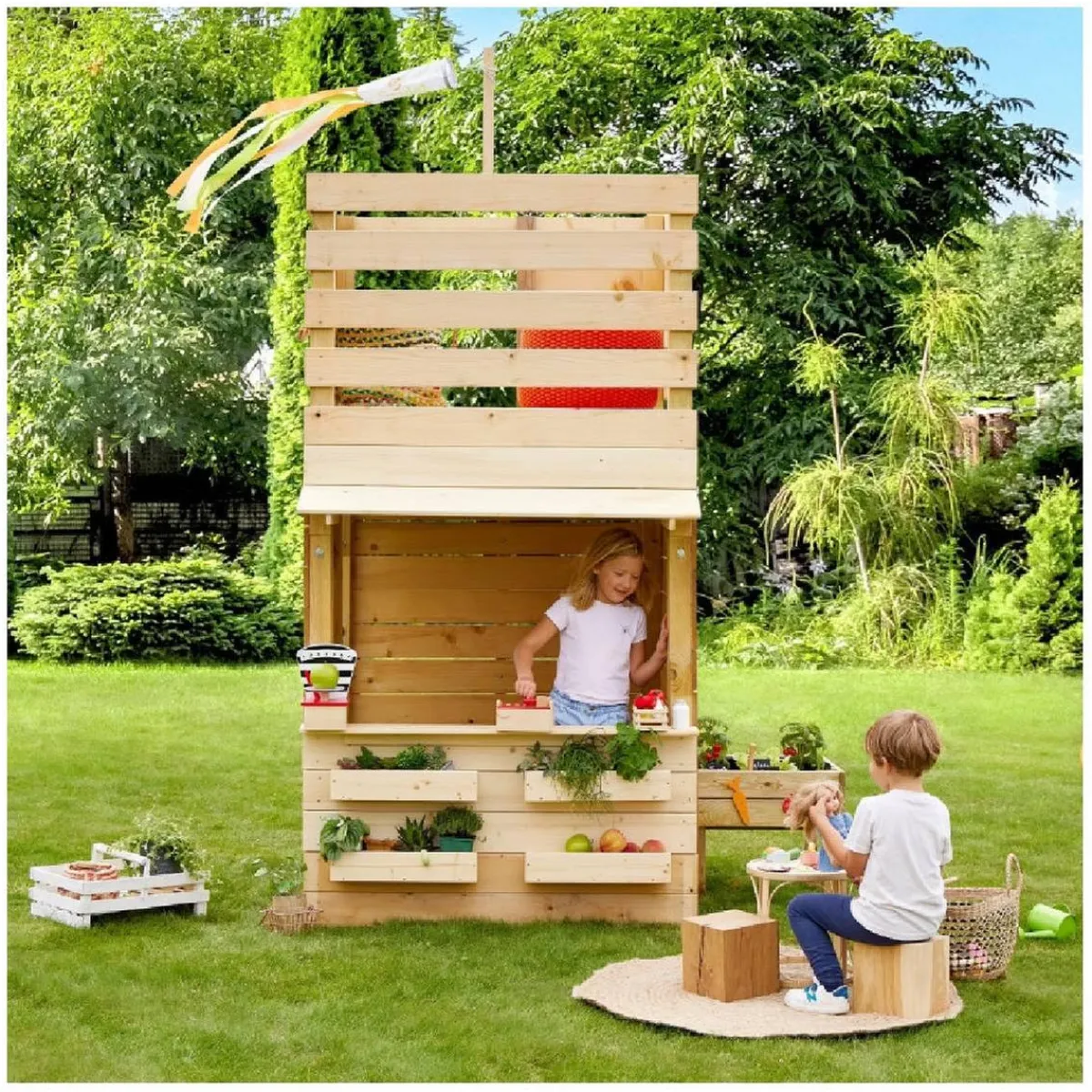 Best Tienda infantil de madera Columpios
