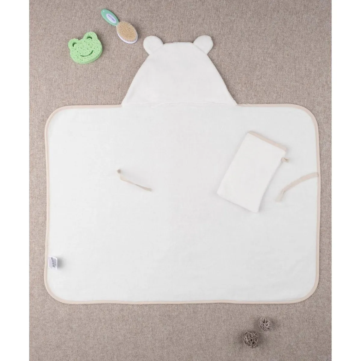Toallita de Esponja Unisex "Osito"*Prenatal Clearance