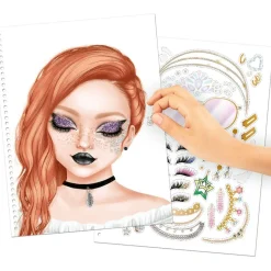 Top Model - Libro colorear make-up*DEPESCHE Best