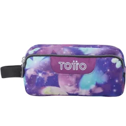 Outlet - Estuche Agapec Glitter Star Butterfly Material Escolar